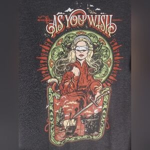 Good Cond. As You Wish Graphic Tee Charcoal Men's 3X Nerdcore The Princess Bride